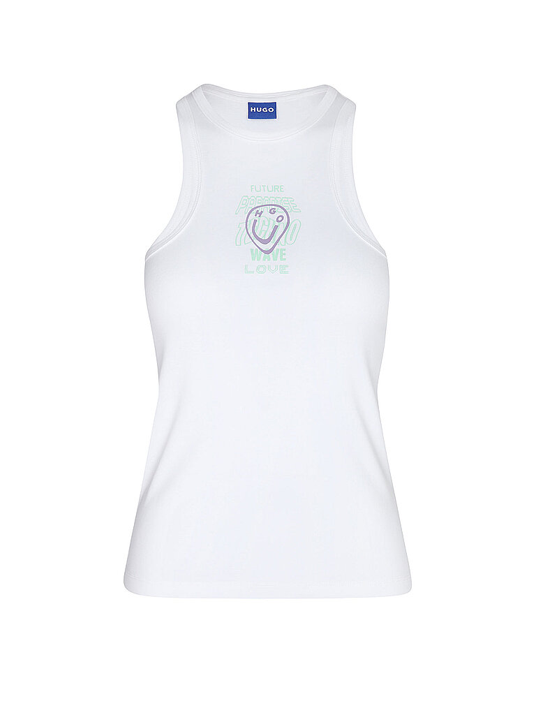 HUGO Top DIMARTINI_B weiss XL damen