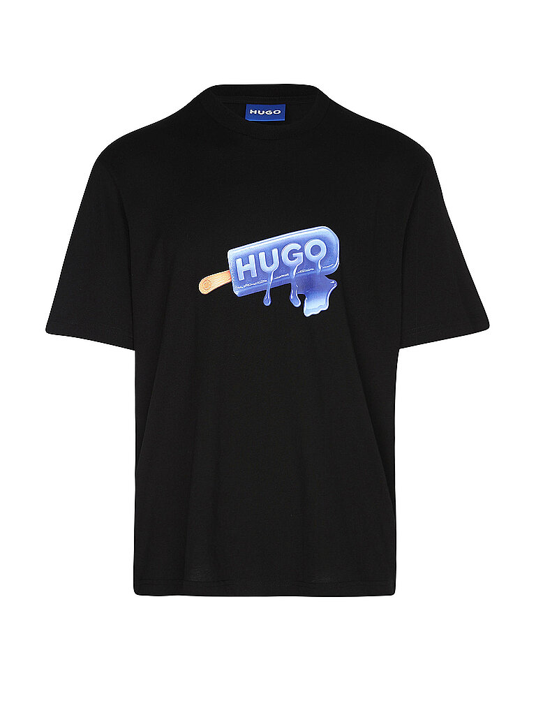 HUGO T-Shirt NOGLASY schwarz | XS