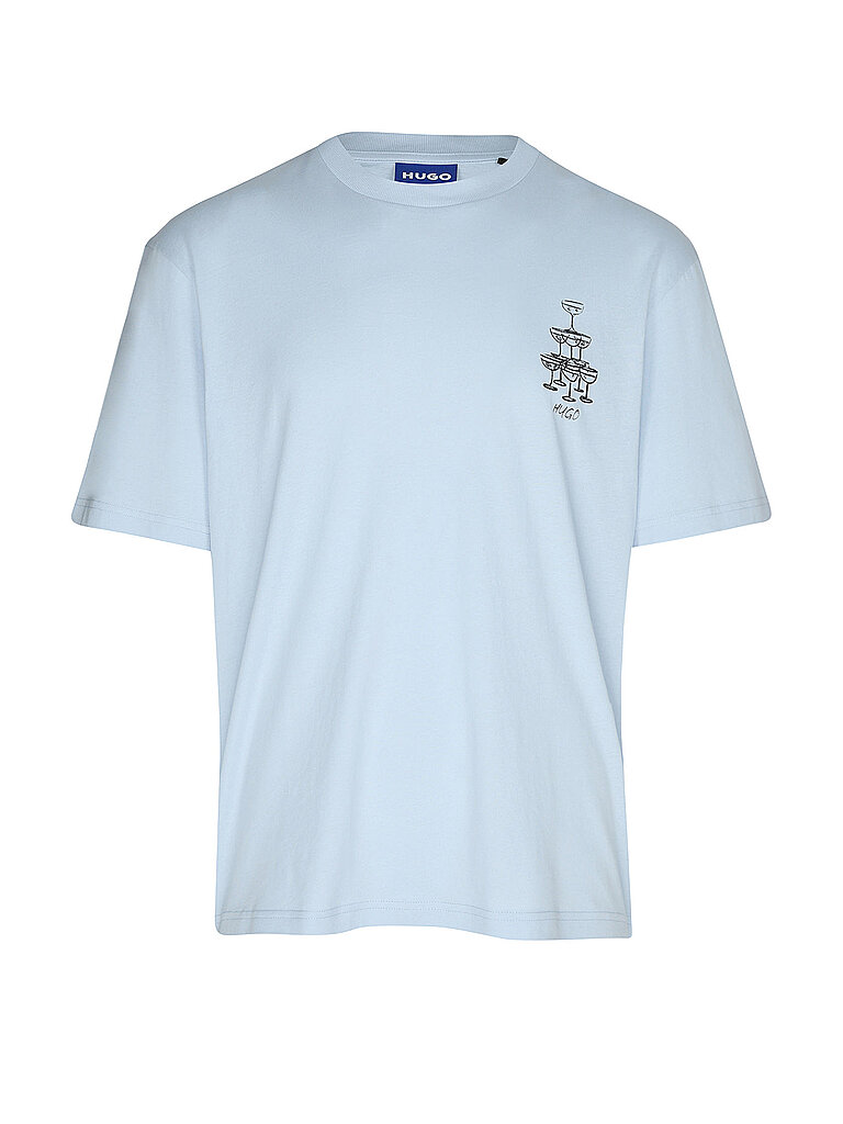 HUGO T-Shirt NUCAVO  hellblau | XS