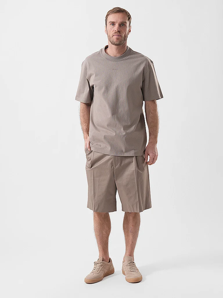 Hugo T-shirt à Manches Courtes Dapolino 10248326 01 Light / Pastel Brown L male 3