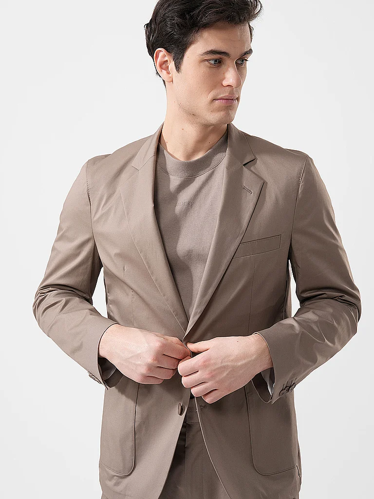 HUGO Sakko Slim Fit HANFRED262X camel   52 herren 2