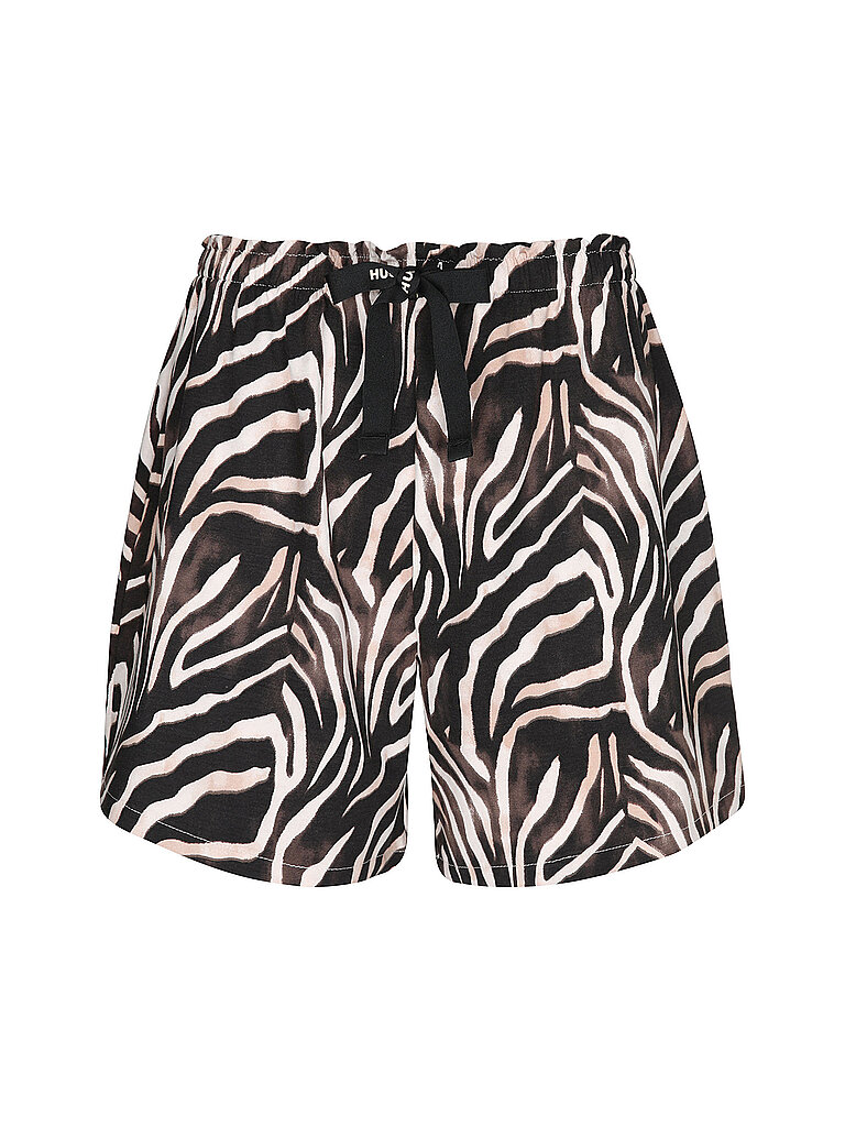 HUGO Pyjamashorts schwarz XL damen