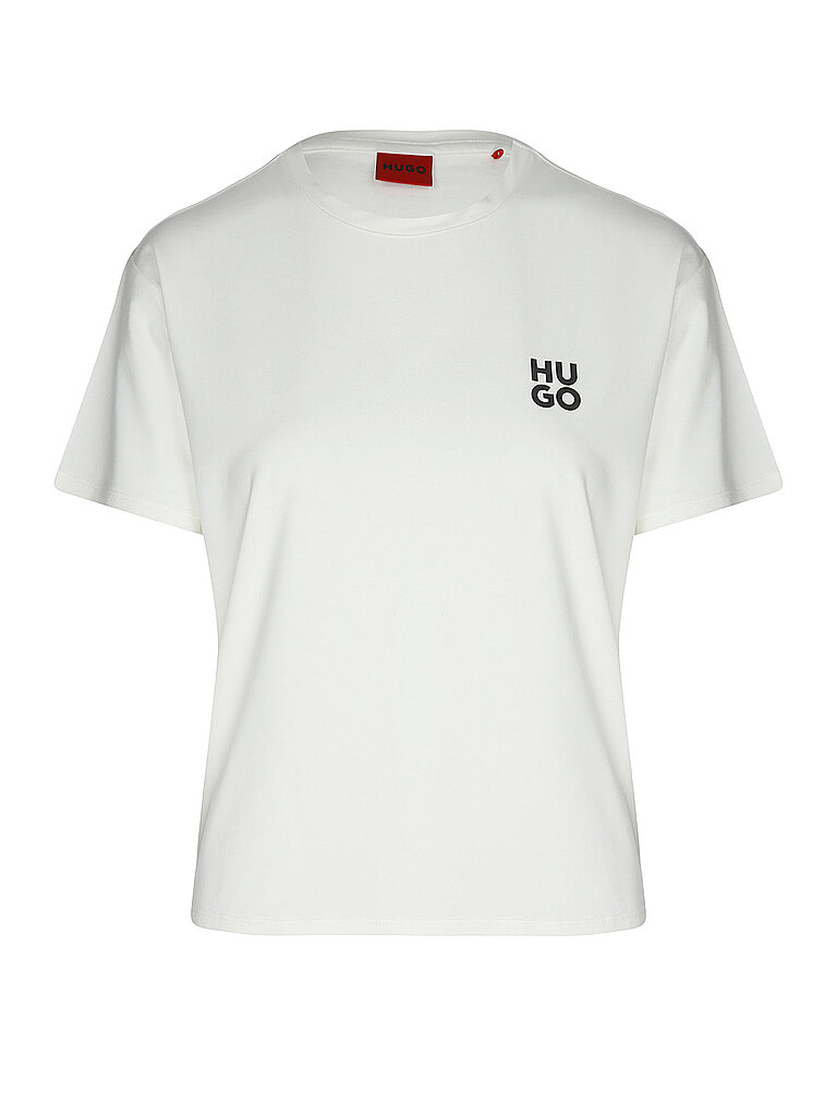 HUGO T-Shirt creme | S