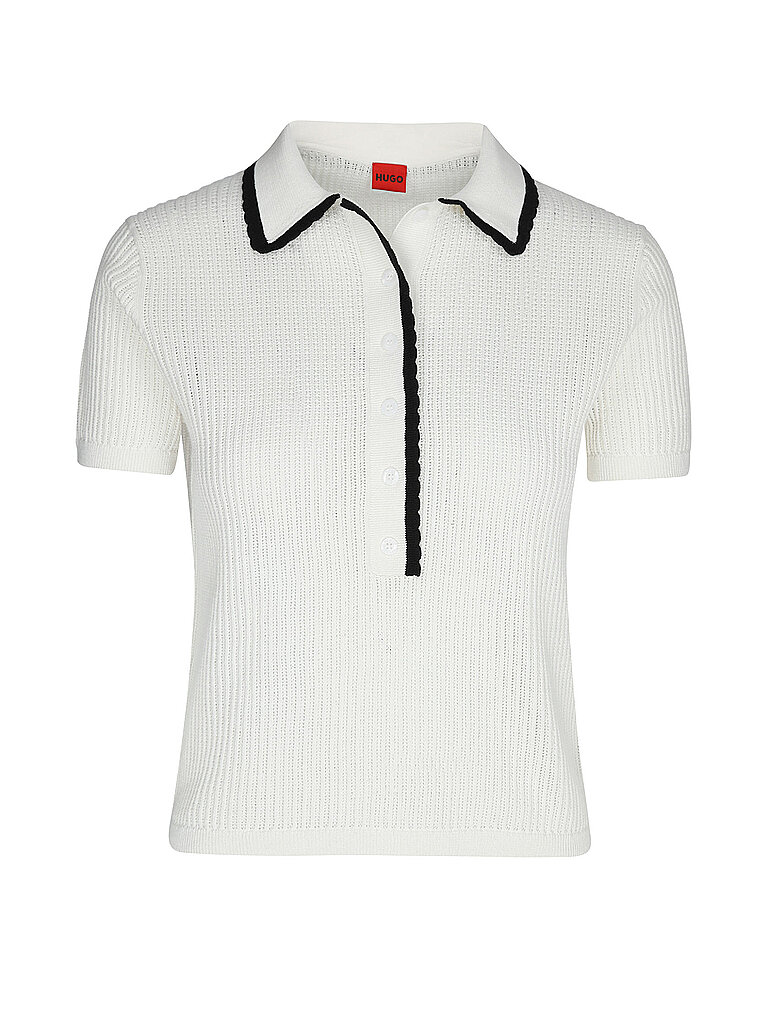 HUGO Poloshirt SLYSA weiss XXL damen