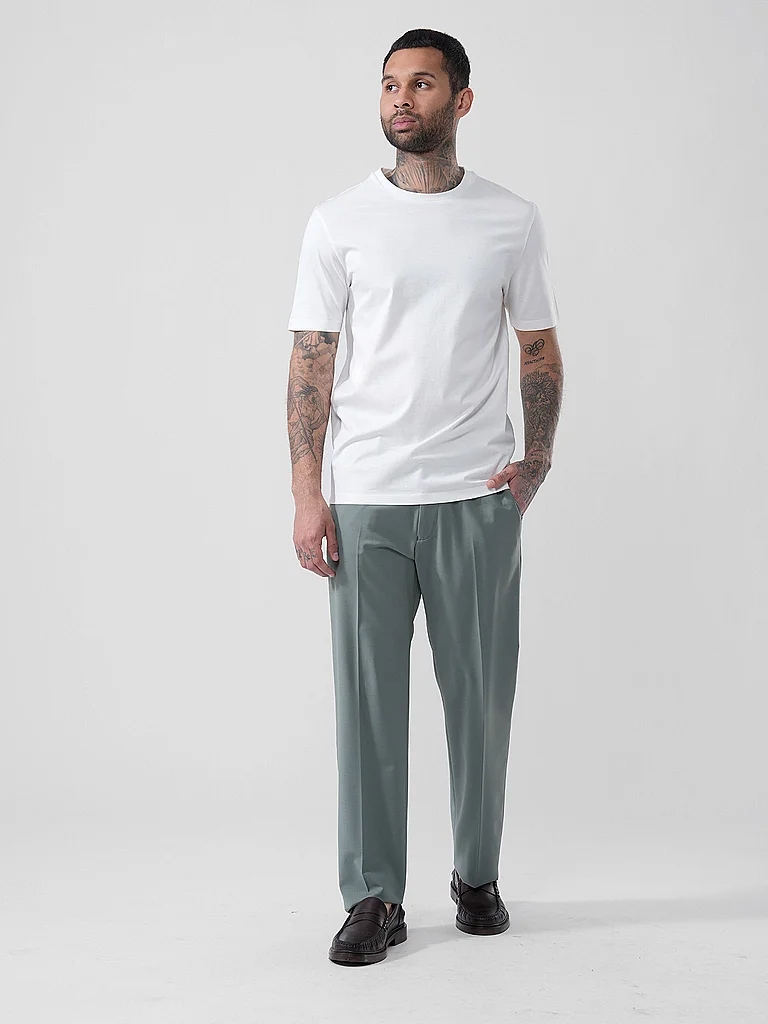 HUGO T-Shirt DIMERSTEE weiss   M herren 3