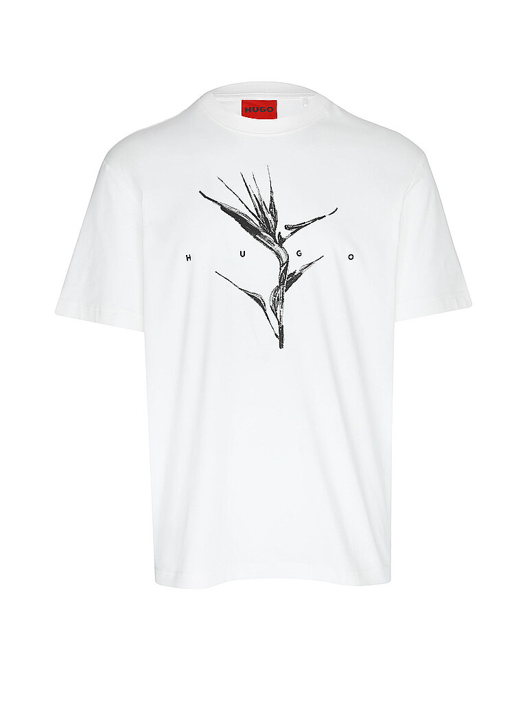 HUGO T-Shirt DARISE weiss XL herren