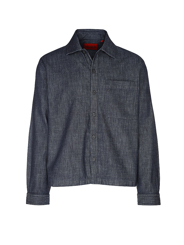 HUGO Overshirt EJIRI  blau | M