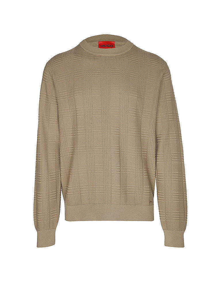 HUGO Pullover SIMOH beige S herren