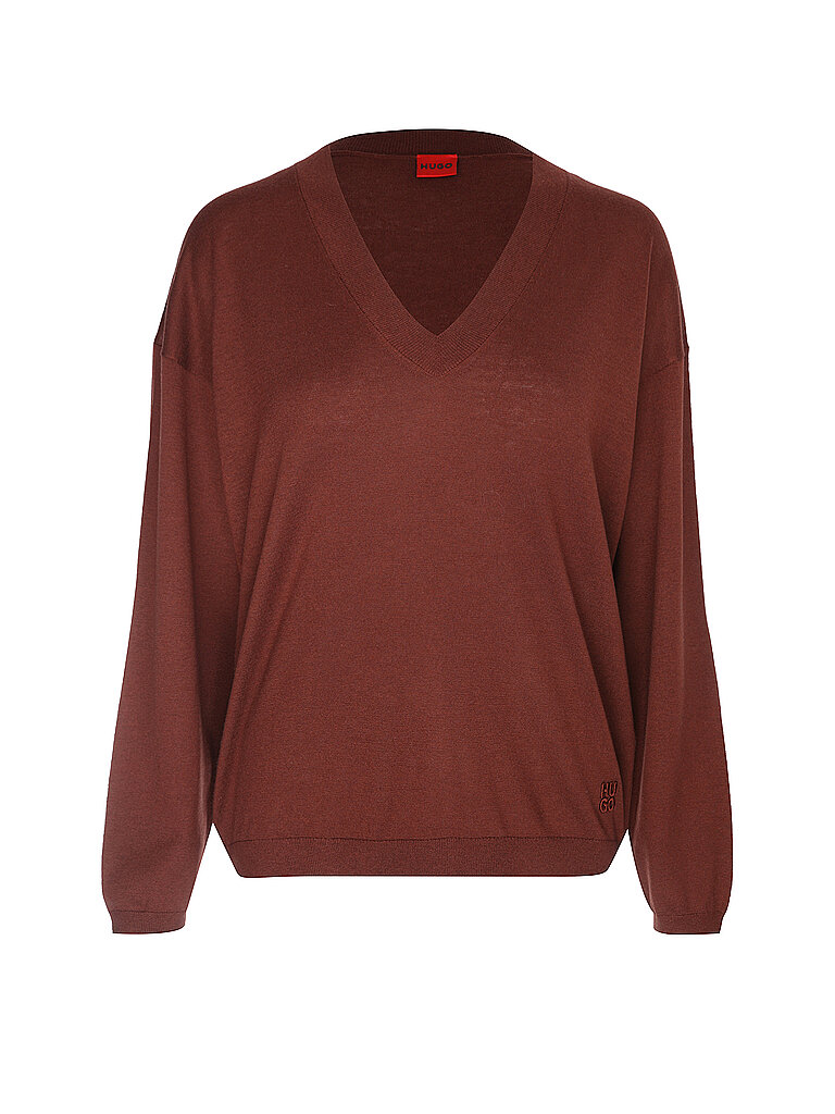 HUGO Pullover SESSARINA braun S damen