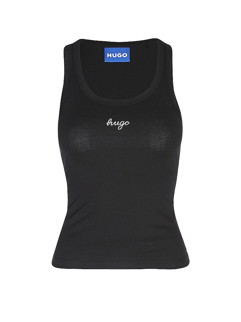 HUGO Top DAMATANK_B_1 schwarz XS damen