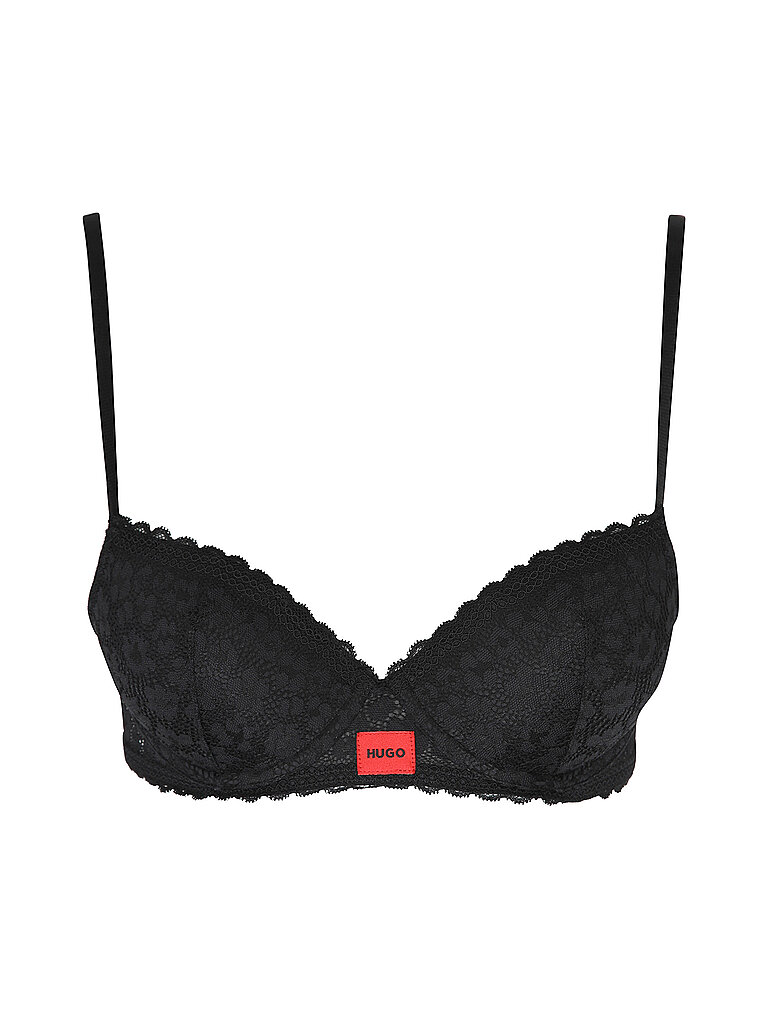 HUGO Push Up BH SAVANA black schwarz | 80B