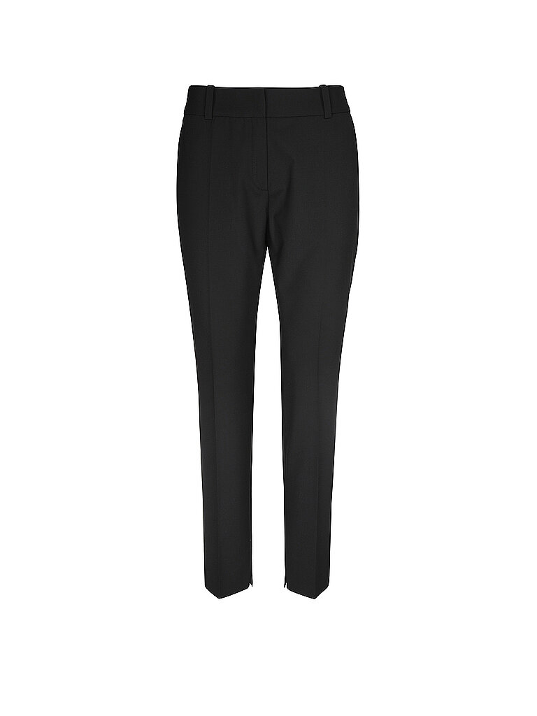 HUGO Businesshose Slim Fit 7/8 HETANA  schwarz | 32