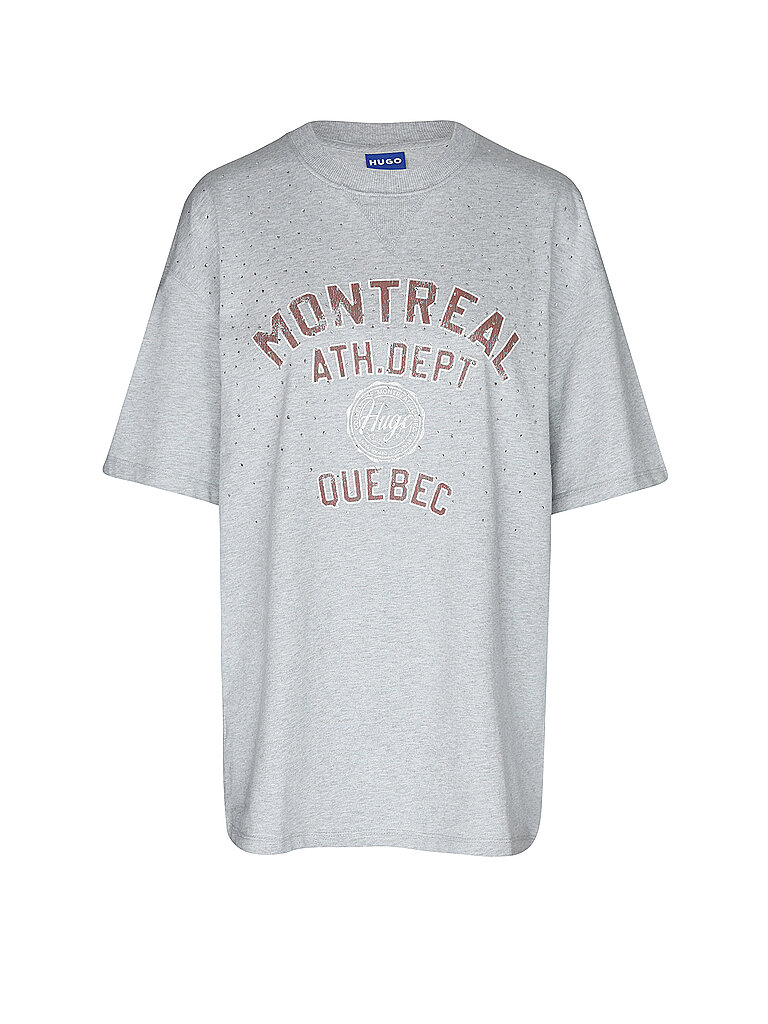 HUGO T-Shirt DAVELEY_B grau | XS