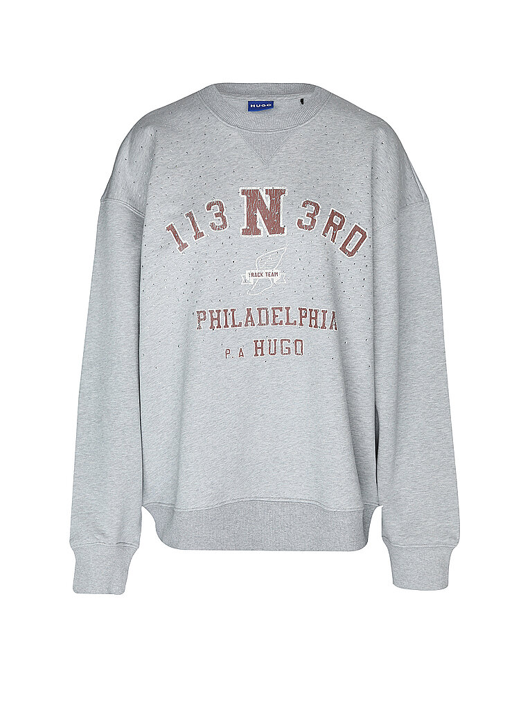 HUGO Sweater DOSTHWAITE_B grau | XS