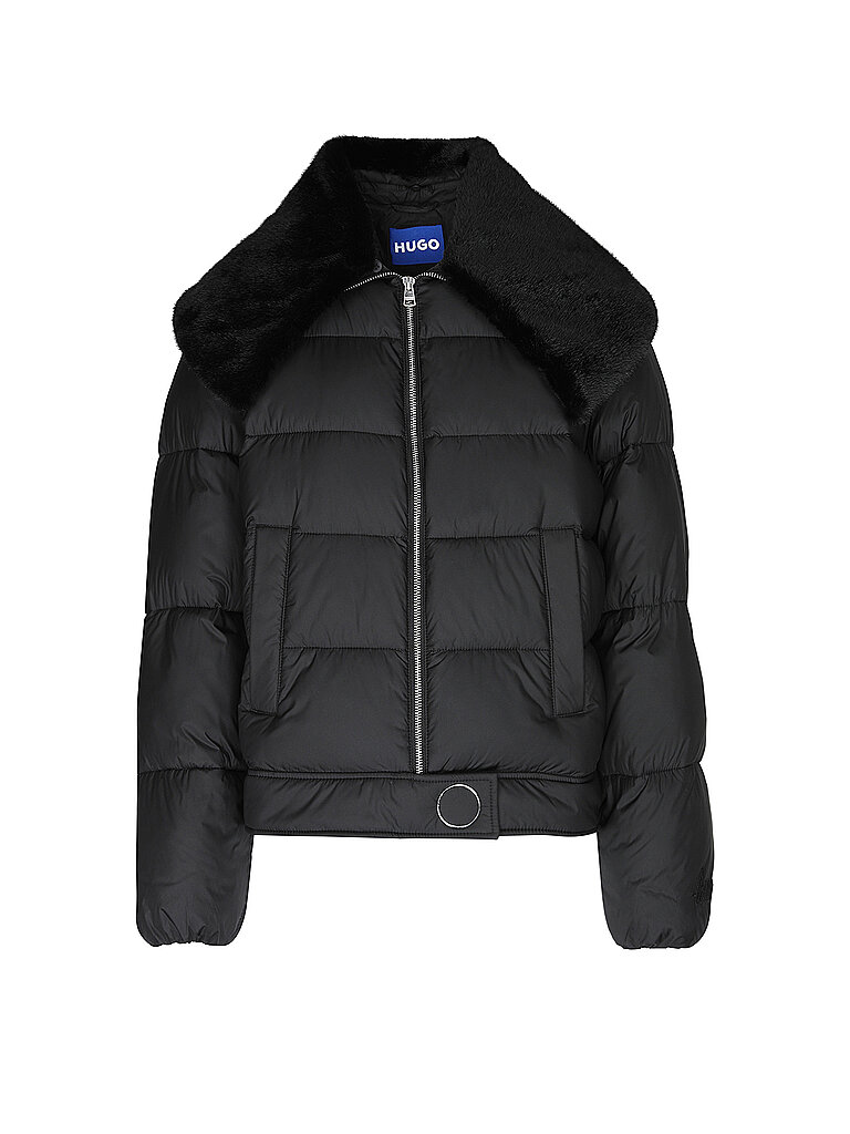 HUGO Steppjacke FLEUV-1_B schwarz | XS