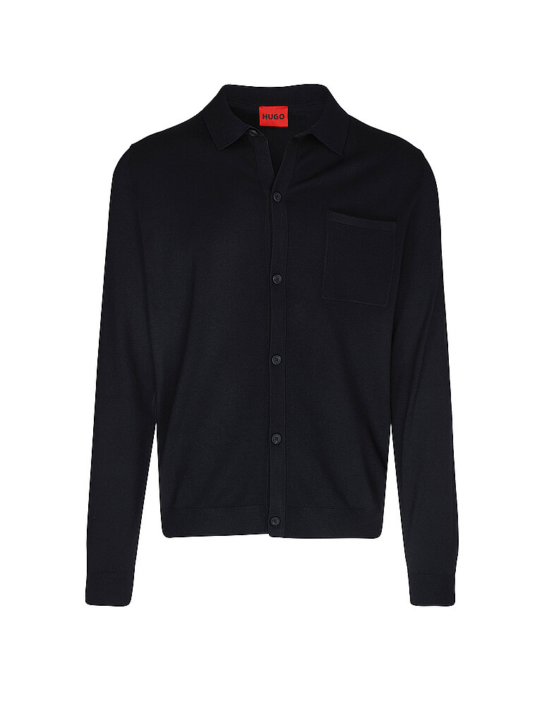 HUGO Overshirt SAN JORDAN dunkelblau | S