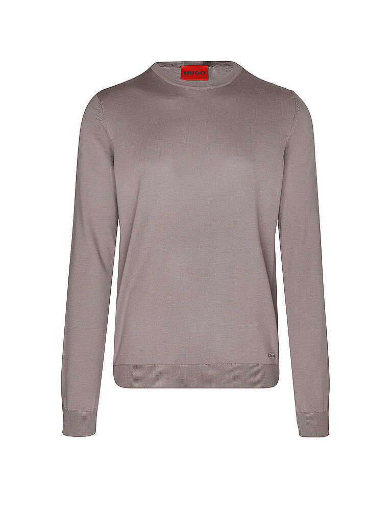 HUGO Pullover  hellbraun | M