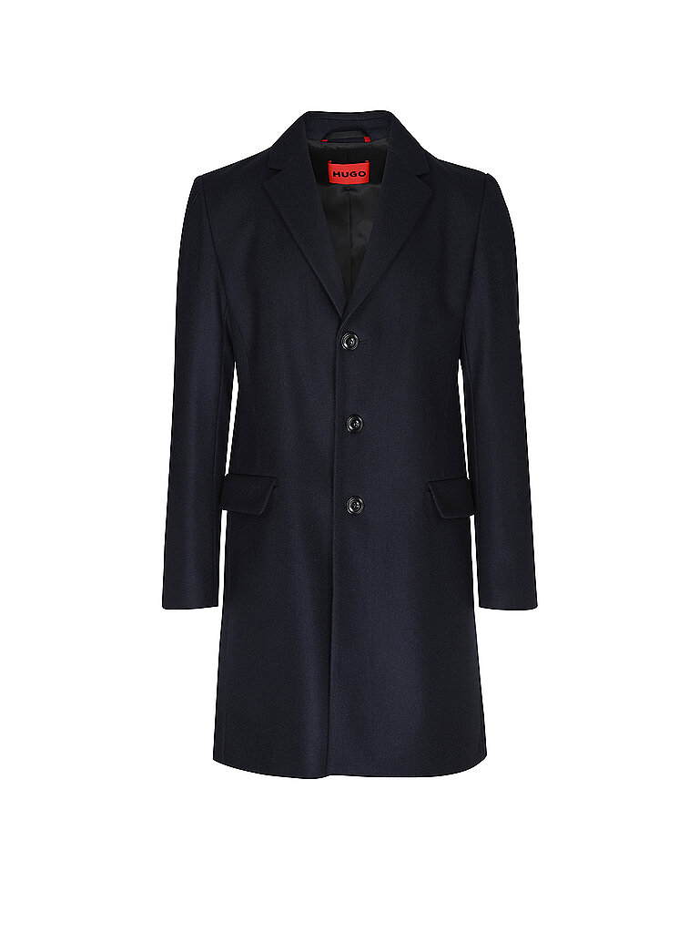 HUGO Wollmantel MIGOR2641 dunkelblau | 48