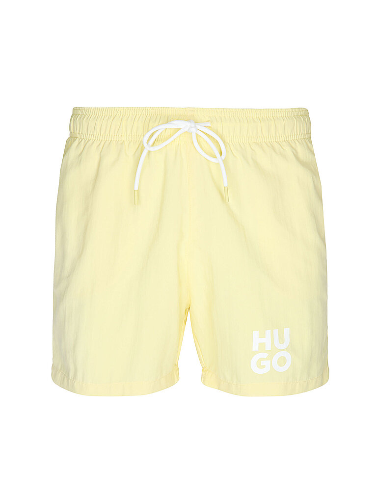 HUGO Badeshorts PAOLO gelb L herren