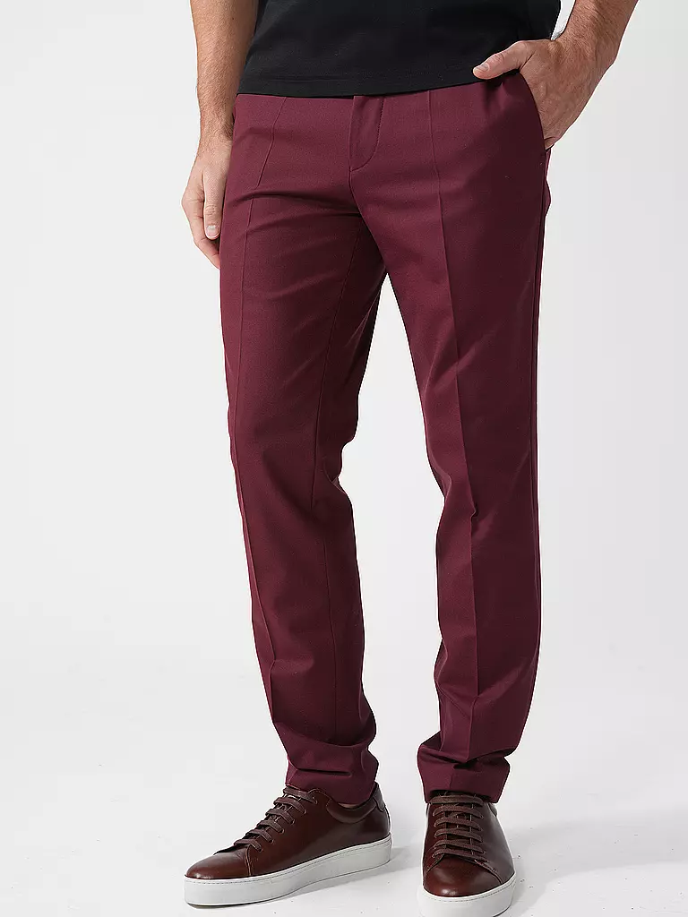 HUGO | Anzughose XSlim Fit | rot