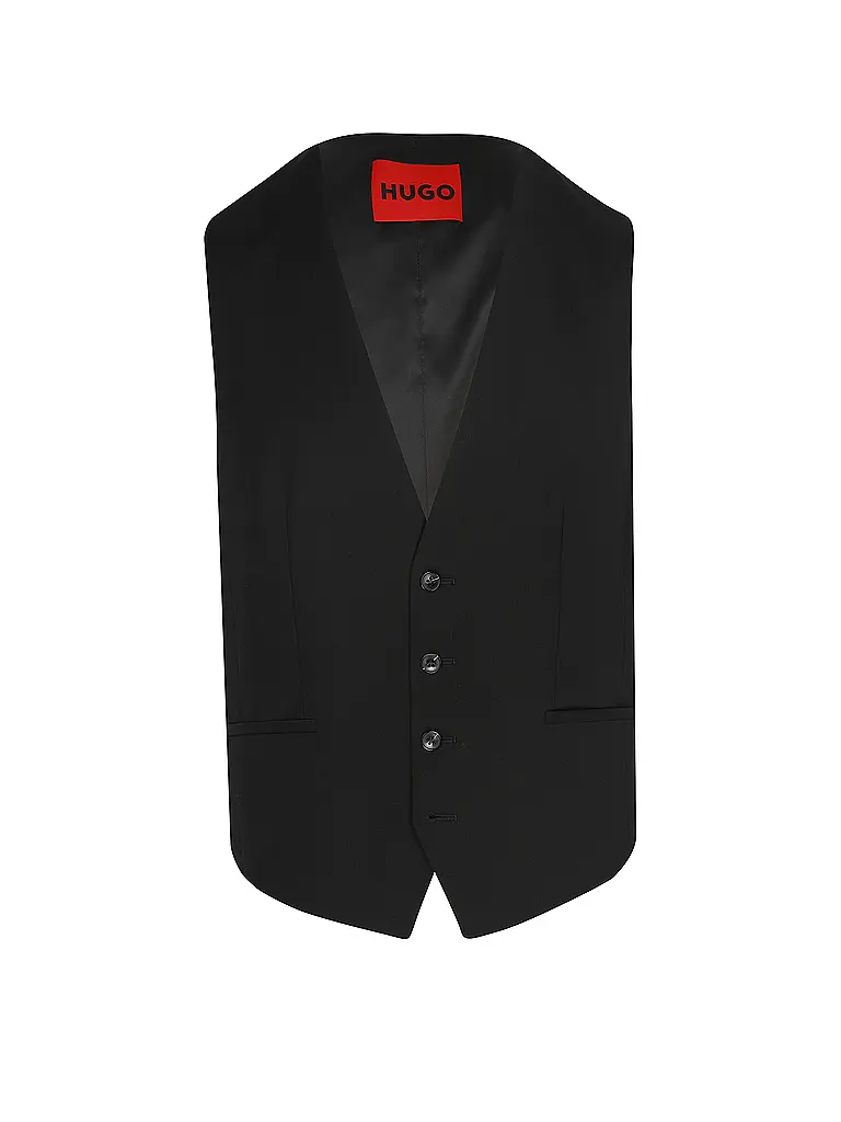 HUGO | Anzugweste VIN253X-MH  | schwarz