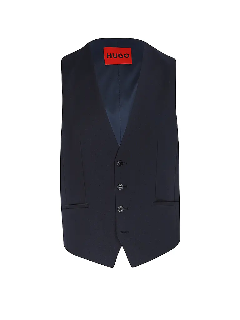 HUGO | Anzugweste VIN253X-MH  | dunkelblau