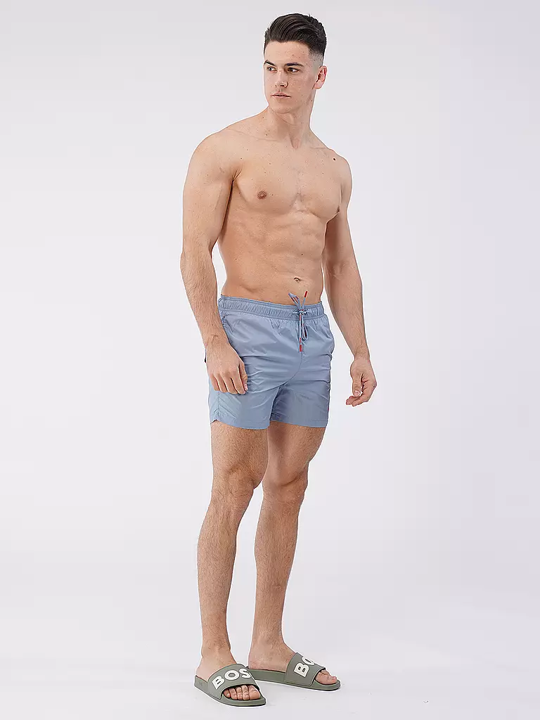 HUGO | Badeshorts HAITI | hellblau