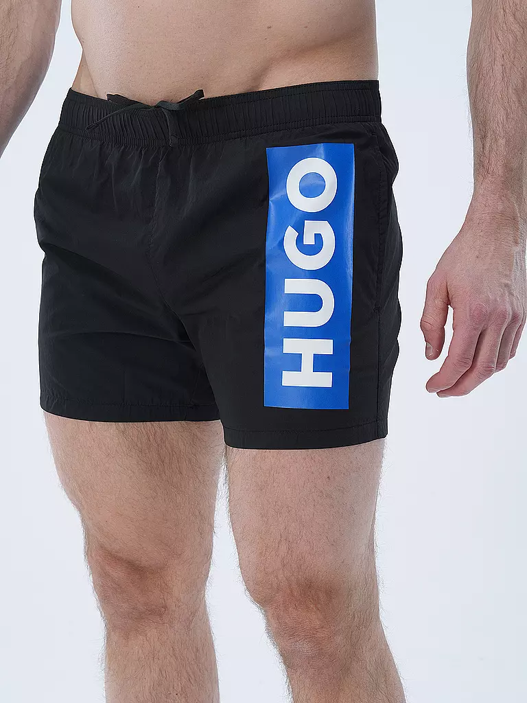 HUGO | Badeshorts OKKO | schwarz