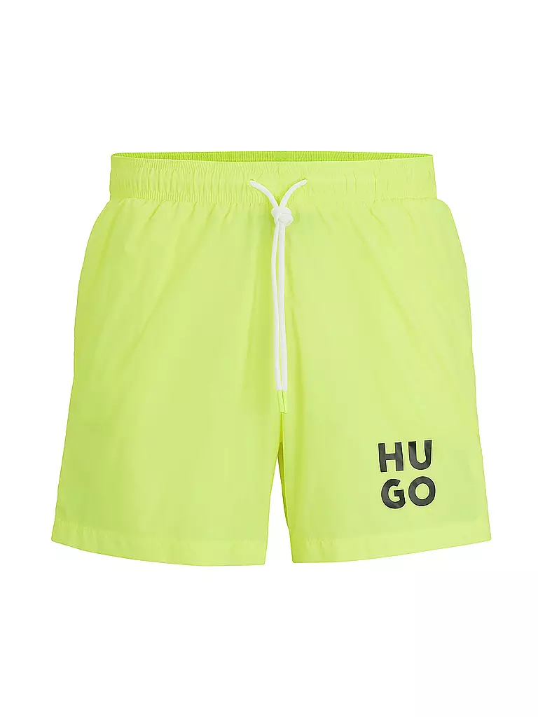 HUGO | Badeshorts PAOL | gelb