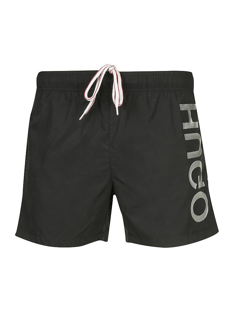 HUGO | Badeshorts | schwarz