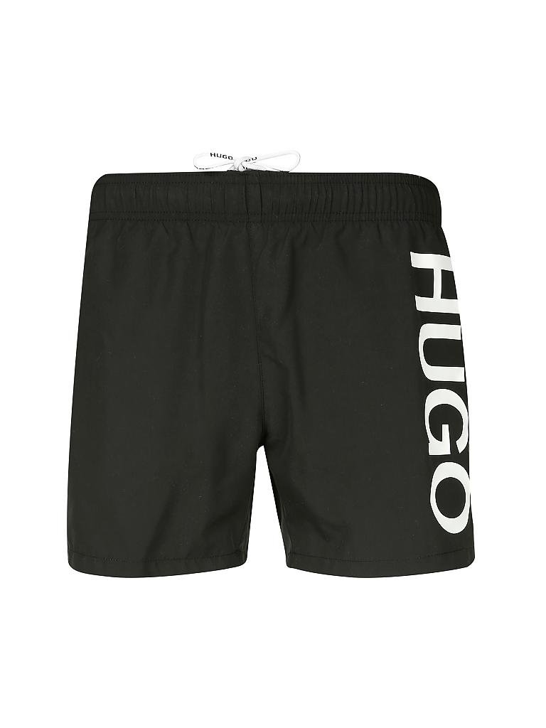 HUGO | Badeshorts | schwarz