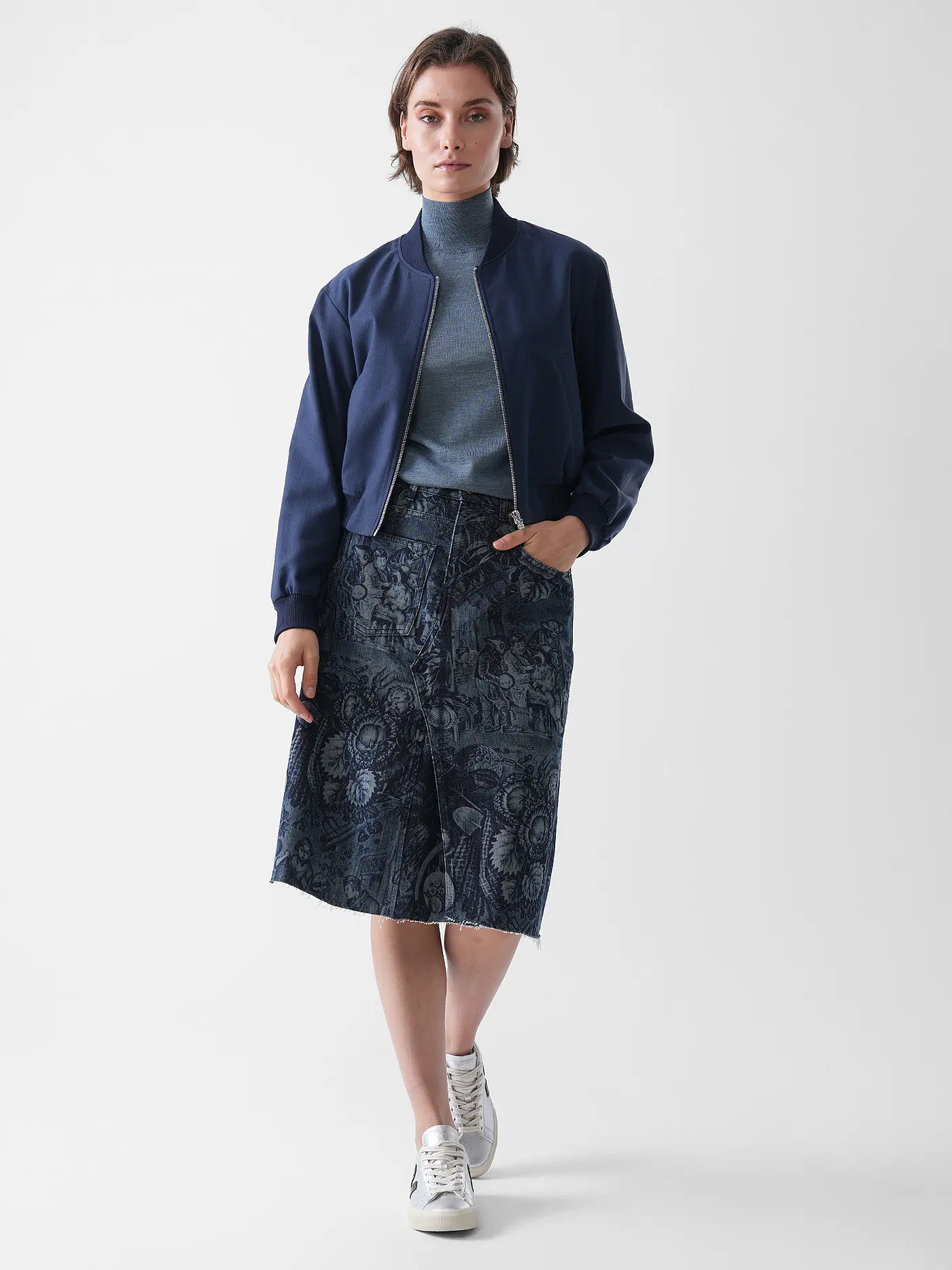 HUGO | Blouson ABILLA | dunkelblau