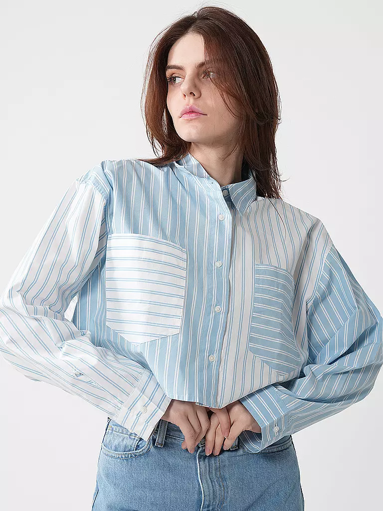 HUGO | Bluse ERISA_B | hellblau