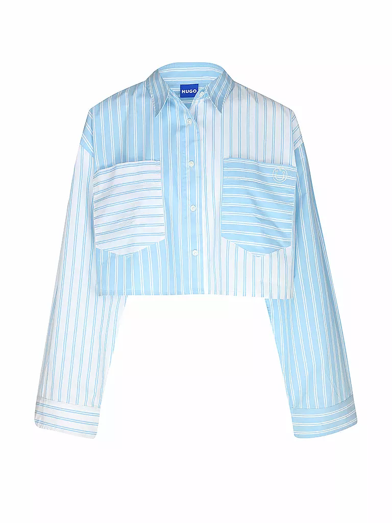 HUGO | Bluse ERISA_B | hellblau