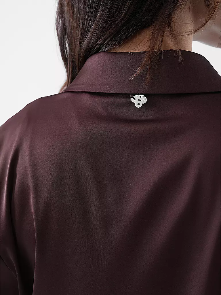 HUGO | Blusenshirt ERRIKA | braun