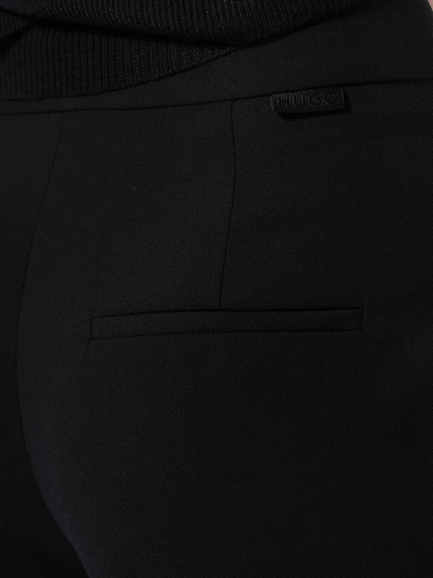 HUGO | Businesshose HAMAIA | schwarz