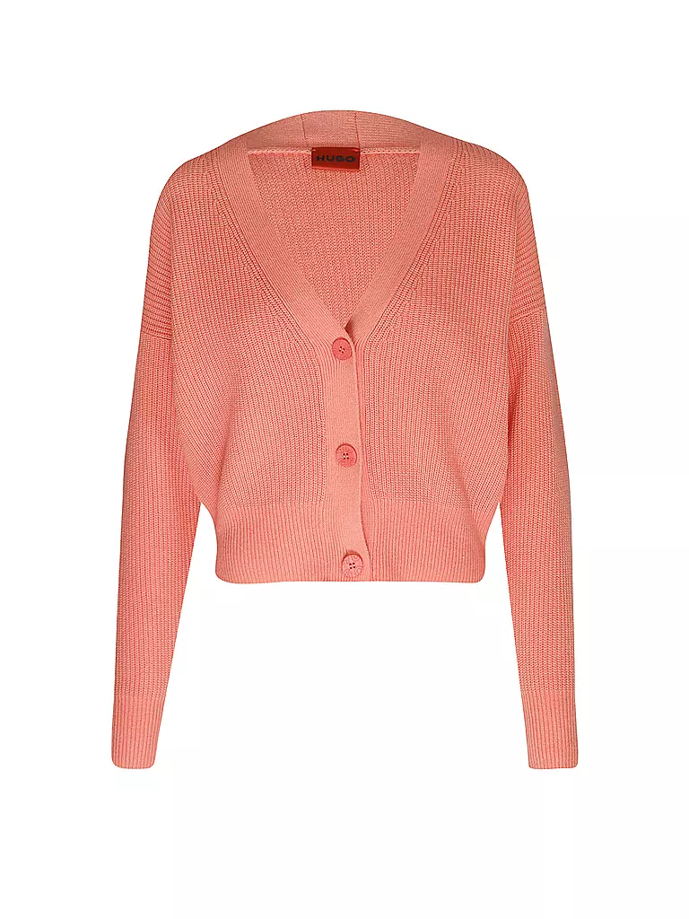 HUGO | Cardigan SHAWANY | koralle