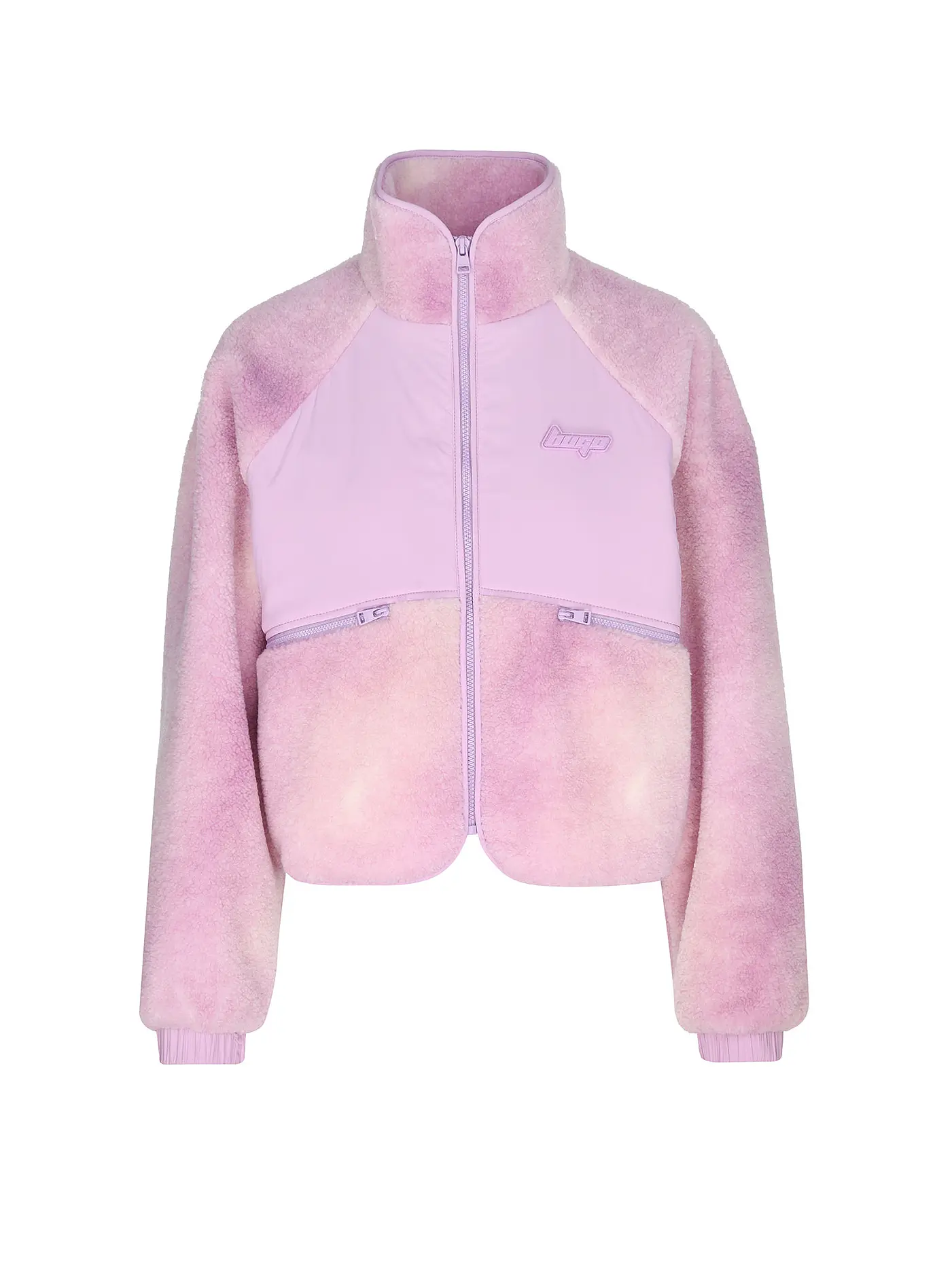 HUGO | Fleecejacke FATANAH | rosa