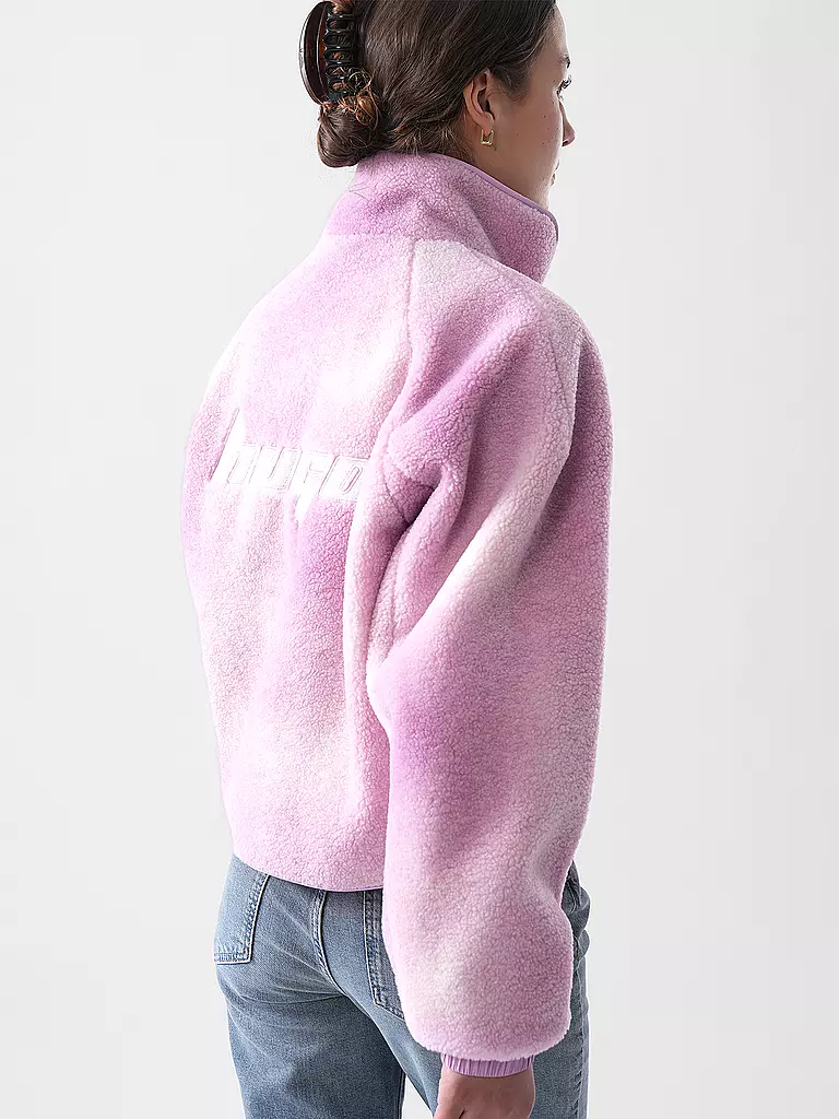 HUGO | Fleecejacke FATANAH | lila