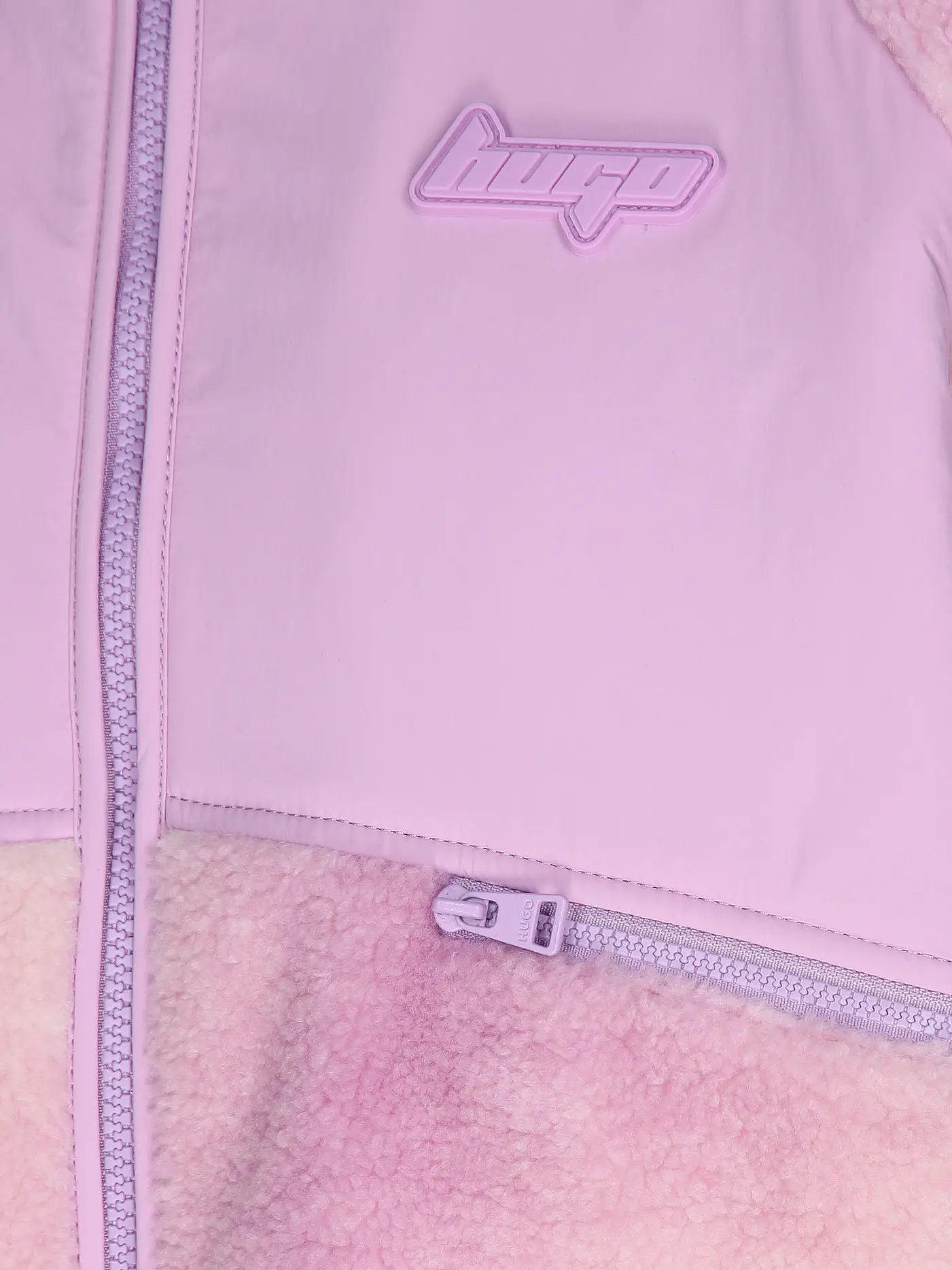 HUGO | Fleecejacke FATANAH | rosa