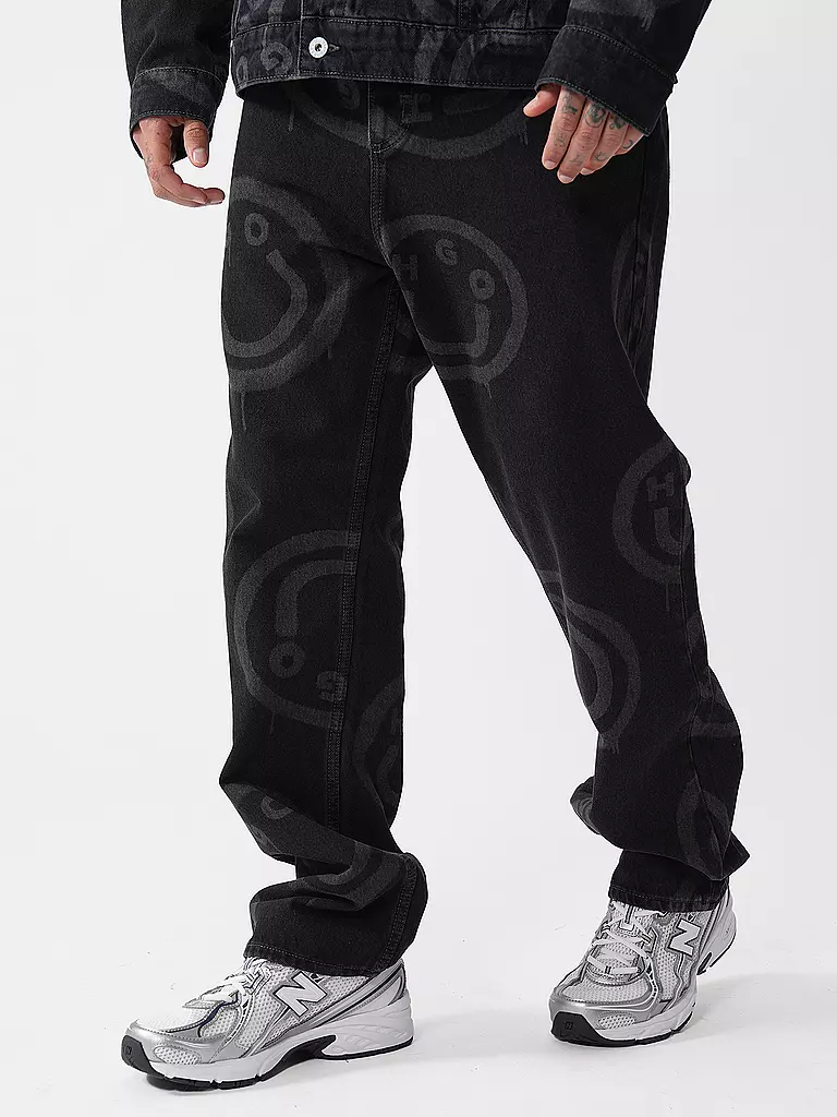 HUGO | Jeans NATE | schwarz