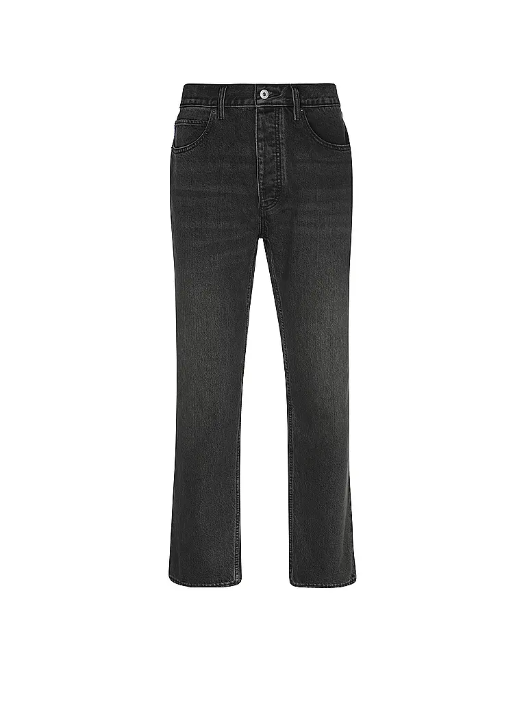 HUGO | Jeans Straight Fit JONAH | schwarz