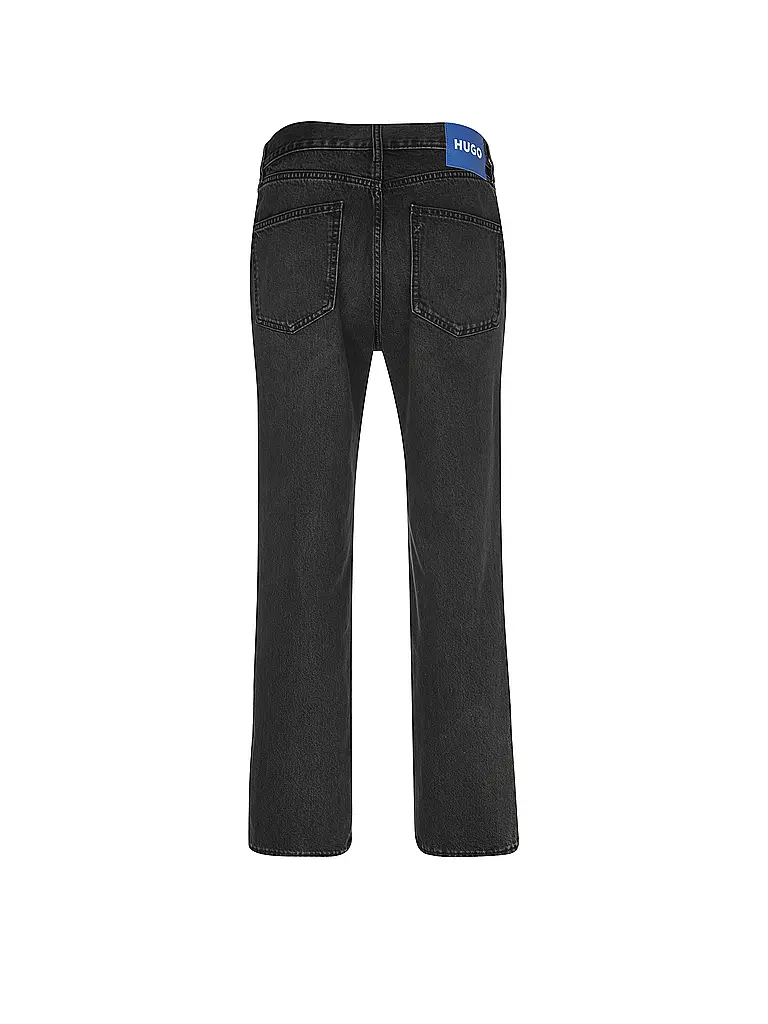 HUGO | Jeans Straight Fit JONAH | schwarz