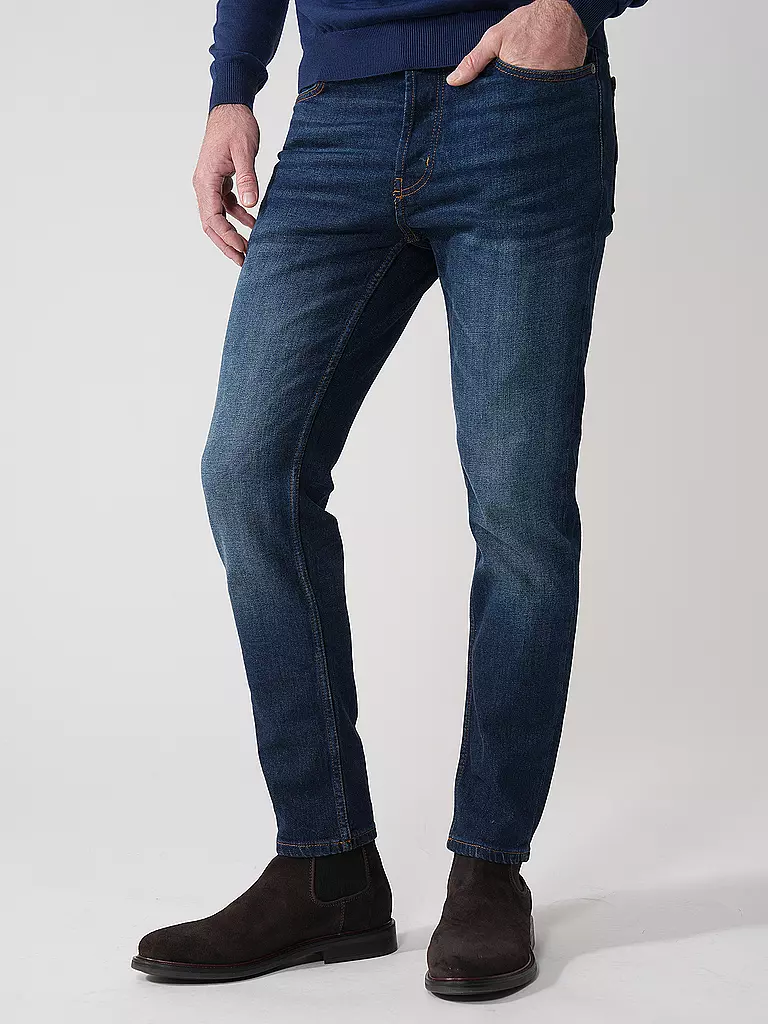 HUGO | Jeans Tapered Fit | blau