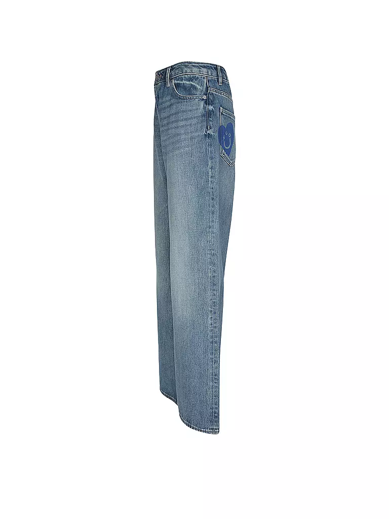 HUGO | Jeans Wide Leg GAMALA | hellblau