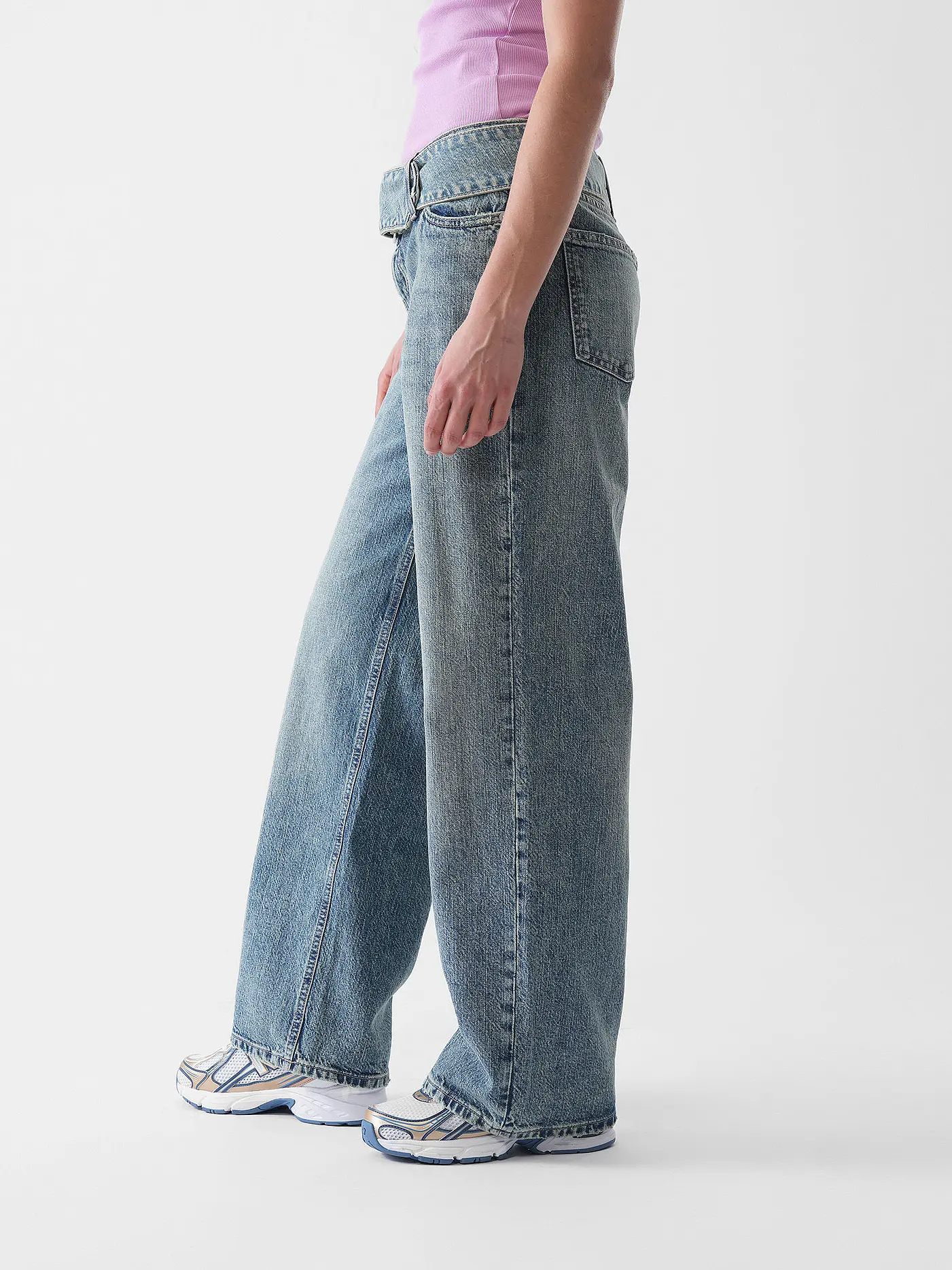 HUGO | Jeans Wide Leg GLORY_B | grau