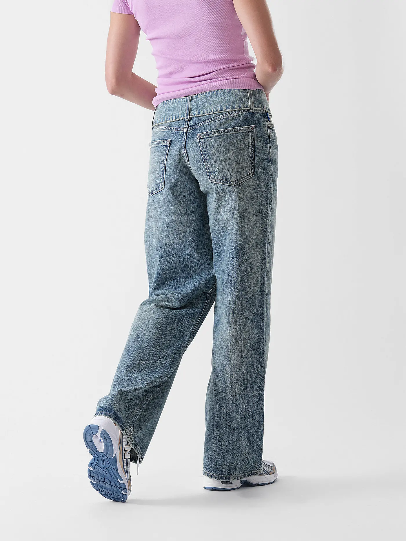 HUGO | Jeans Wide Leg GLORY_B | grau