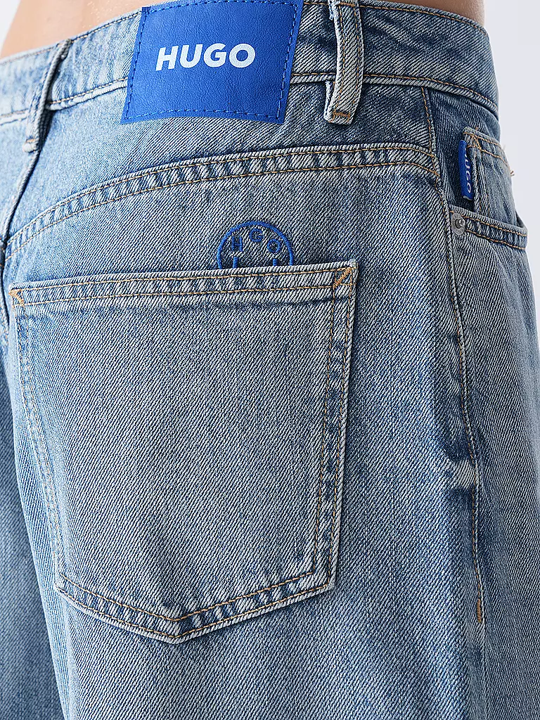 HUGO | Jeans Wide Leg GOBANA_B | blau