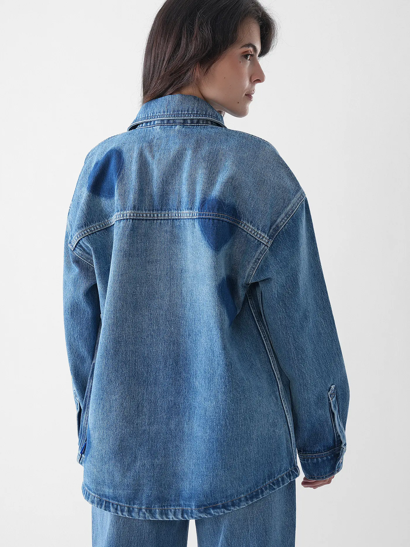 HUGO | Jeansbluse GARESA | blau