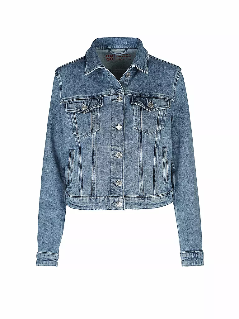 HUGO | Jeansjacke  | blau